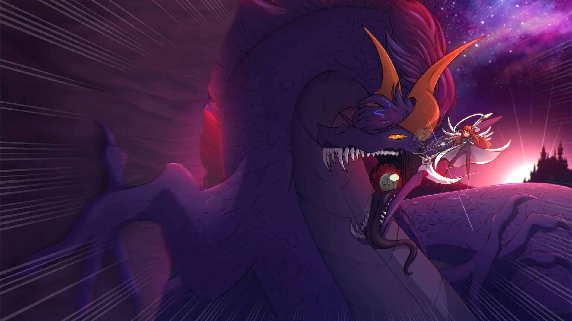 When Dust and Dawn Collide